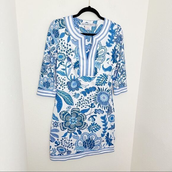 Gretchen Scott Split Neck Jersey Performance Dress - Picture 5 of 8